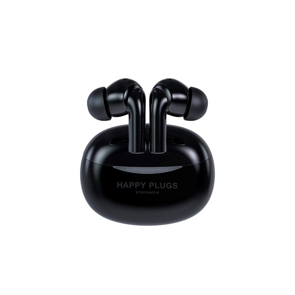 Happy Plugs - Joy Pro In-Ear Høretelefoner m. Støjreduktion - Sort