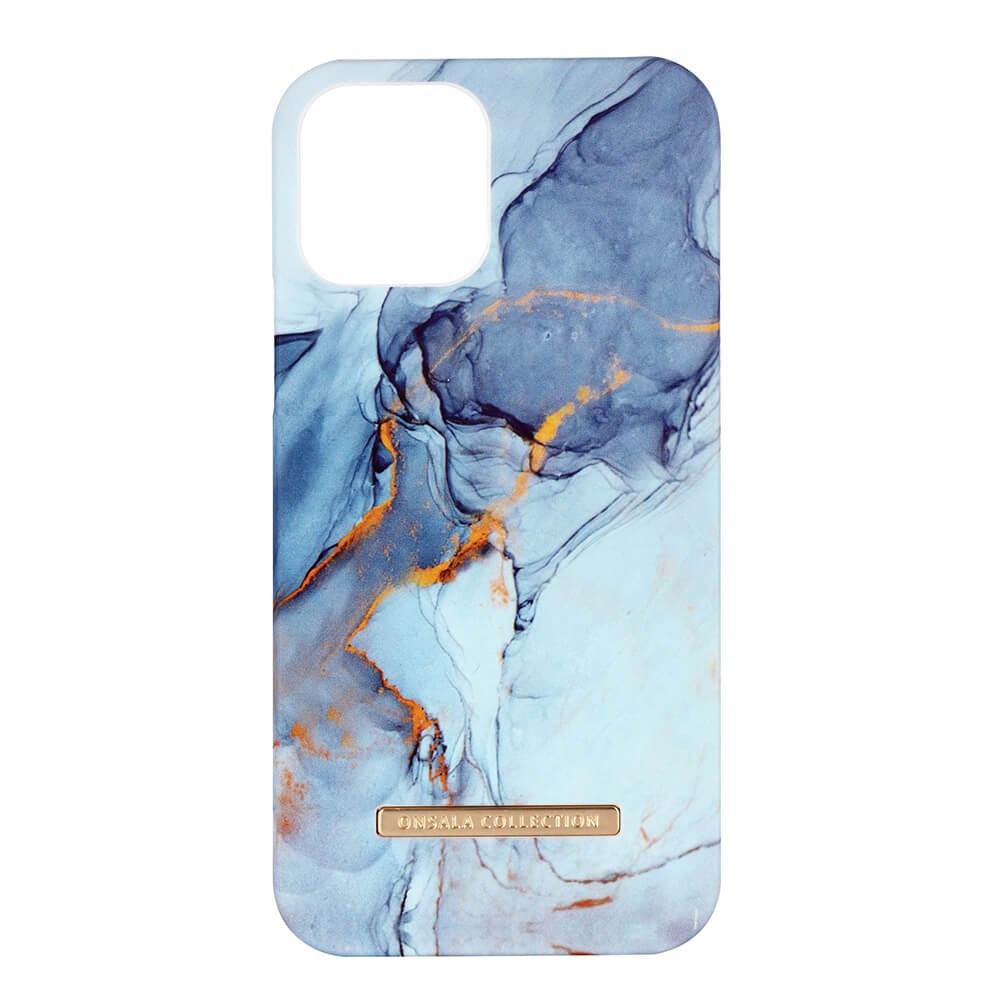 GEAR Onsala Collection iPhone 12 / 12 Pro Cover m. Magnet - Soft Gredelin Marble