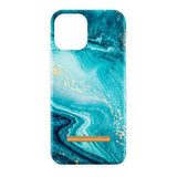 iPhone 13 Mini Onsala Fashion Collection Cover - Magnetisk - Blue Sea Marble