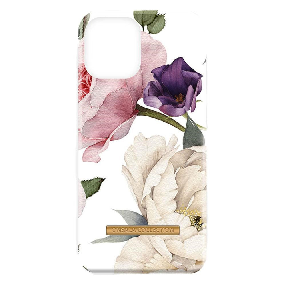 iPhone 13 Pro GEAR ONSALA Fashion Collection Cover - Magnetisk - Rose Garden