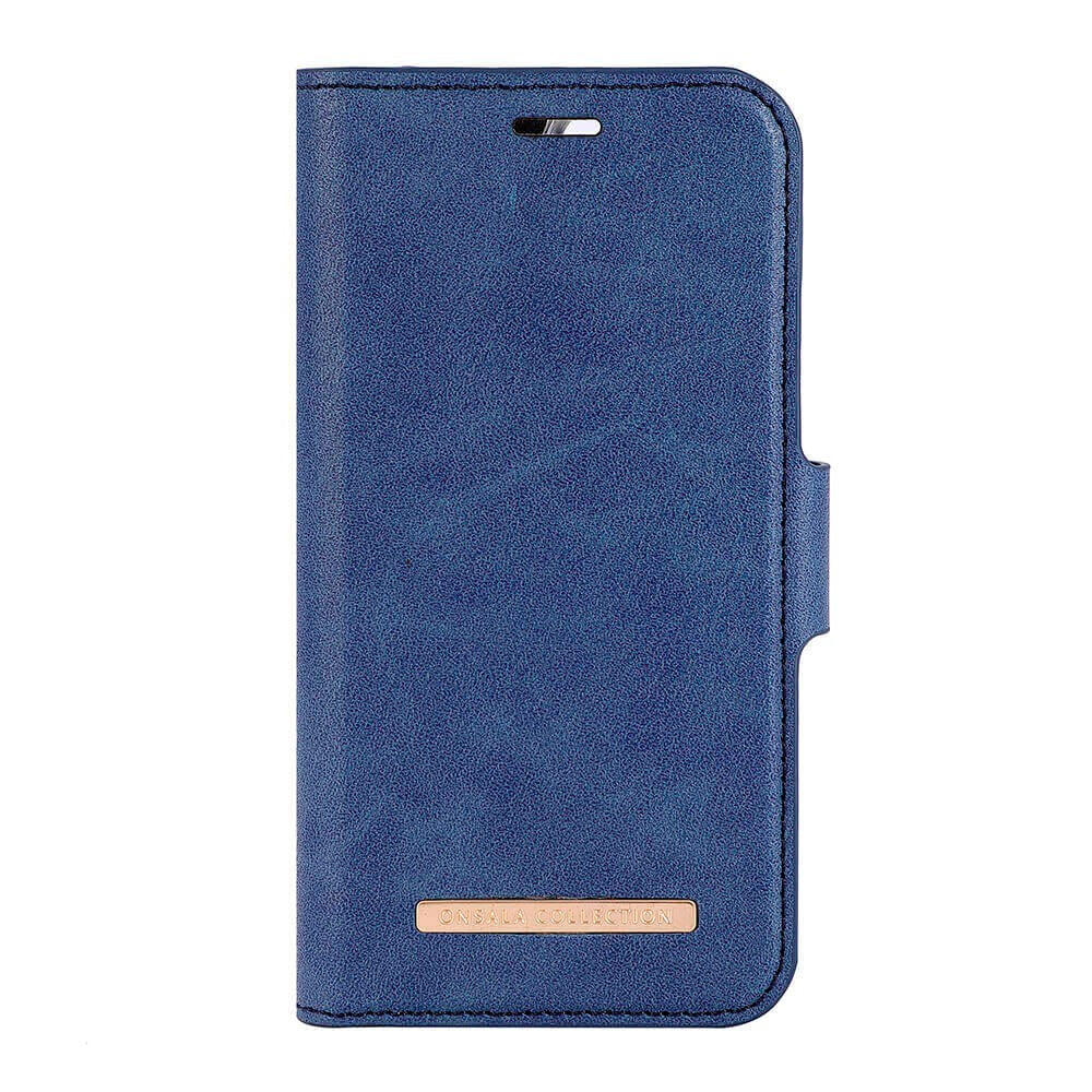 GEAR iPhone 13 Mini ONSALA Fashion Collection Wallet Flip Cover m. Magnet - Royal Blue