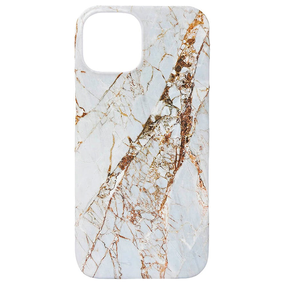 iPhone 15 GEAR Onsala Magseries Plastik Bagside Cover - MagSafe Kompatibelt - White Rhino Marble