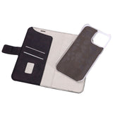 iPhone 15 Pro Max GEAR ONSALA Fashion Collection Wallet Flip Cover m. Magnet - MagSafe Kompatibel - Midnight Black