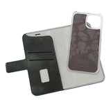 iPhone 15 GEAR ONSALA Fashion Collection Wallet Flip Cover m. Magnet - MagSafe Kompatibel - Dark Green