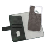 iPhone 15 Pro GEAR ONSALA Fashion Collection Wallet Flip Cover m. Magnet - MagSafe Kompatibel - Dark Green