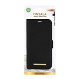 GEAR ONSALA iPhone 16 Pro ECO Flip Cover m. Pung - MagSafe Kompatibel - Black