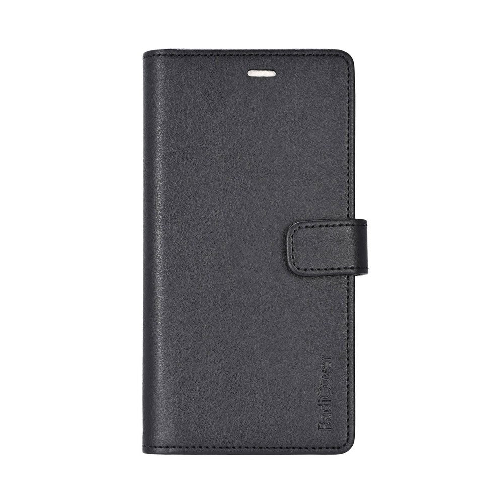 RadiCover Samsung Galaxy S26 Anti Stråling Kunstlæder Flip Cover - Sort