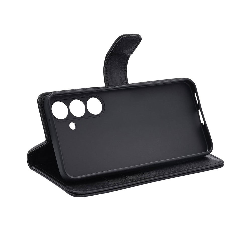 RadiCover Samsung Galaxy S26 Anti Stråling Kunstlæder Flip Cover - Sort