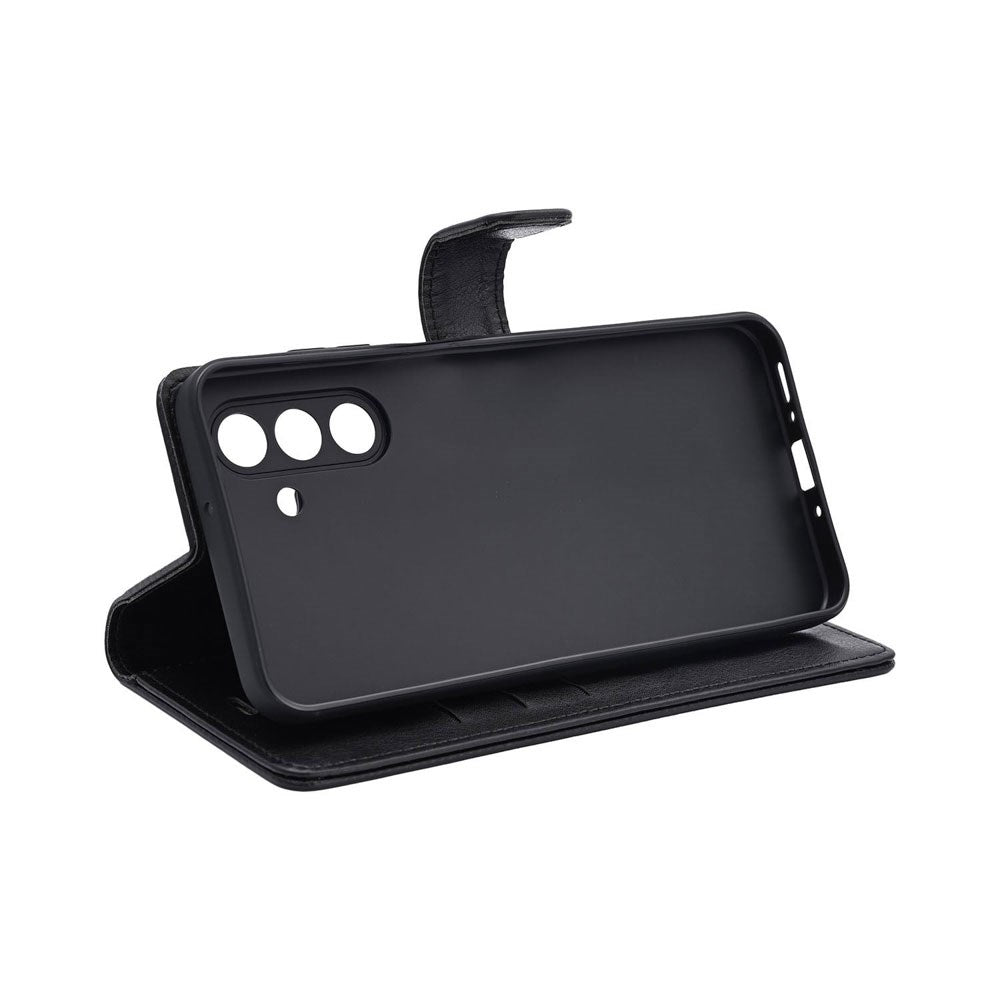 RadiCover Samsung Galaxy A57 Anti Stråling Kunstlæder Flip Cover - Sort