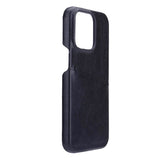 GEAR iPhone 13 Pro Onsala Collection Læder Bagside Cover m. Kortlomme - Sort