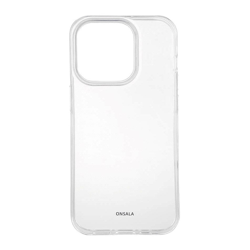 iPhone 14 Pro GEAR Onsala 100% Genanvendt Plastik Bagside Cover - Gennemsigtig