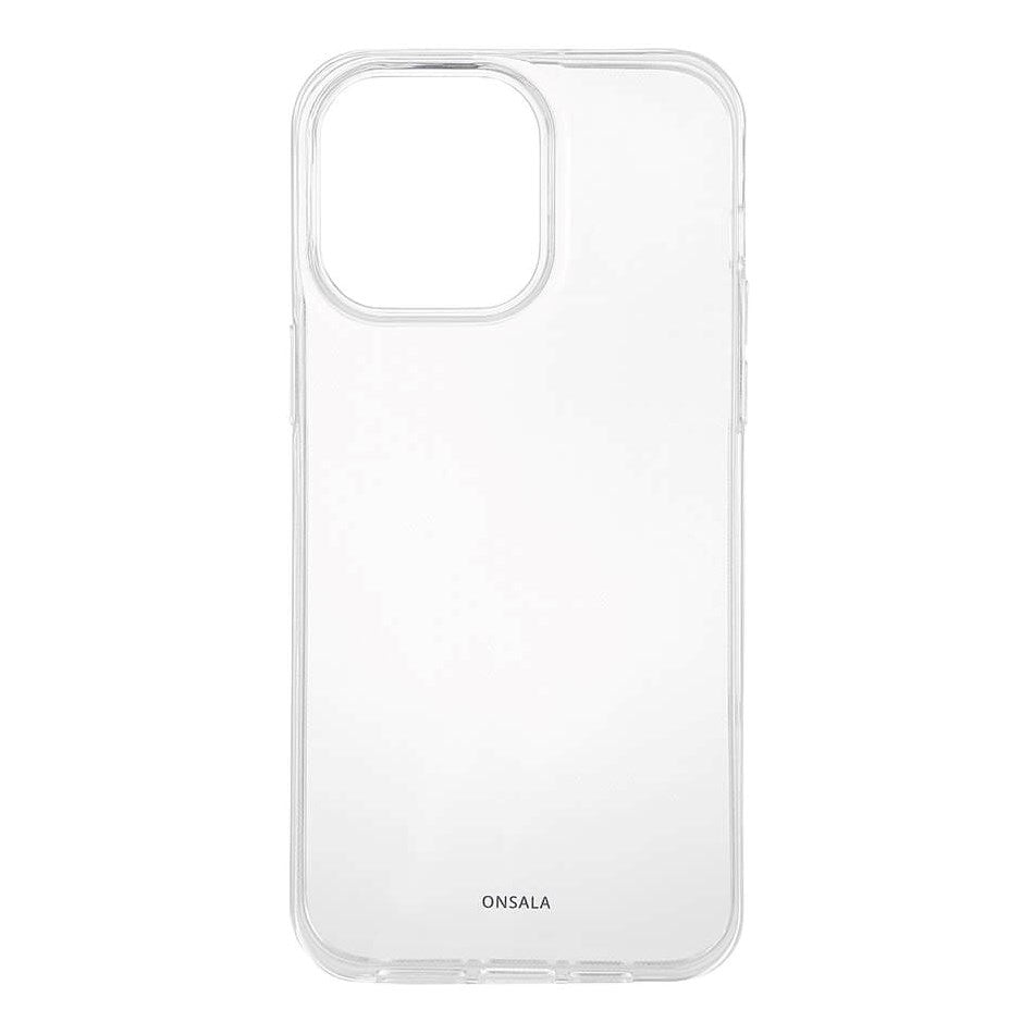 iPhone 14 Pro Max GEAR Onsala 100% Genanvendt Plastik Bagside Cover - Gennemsigtig