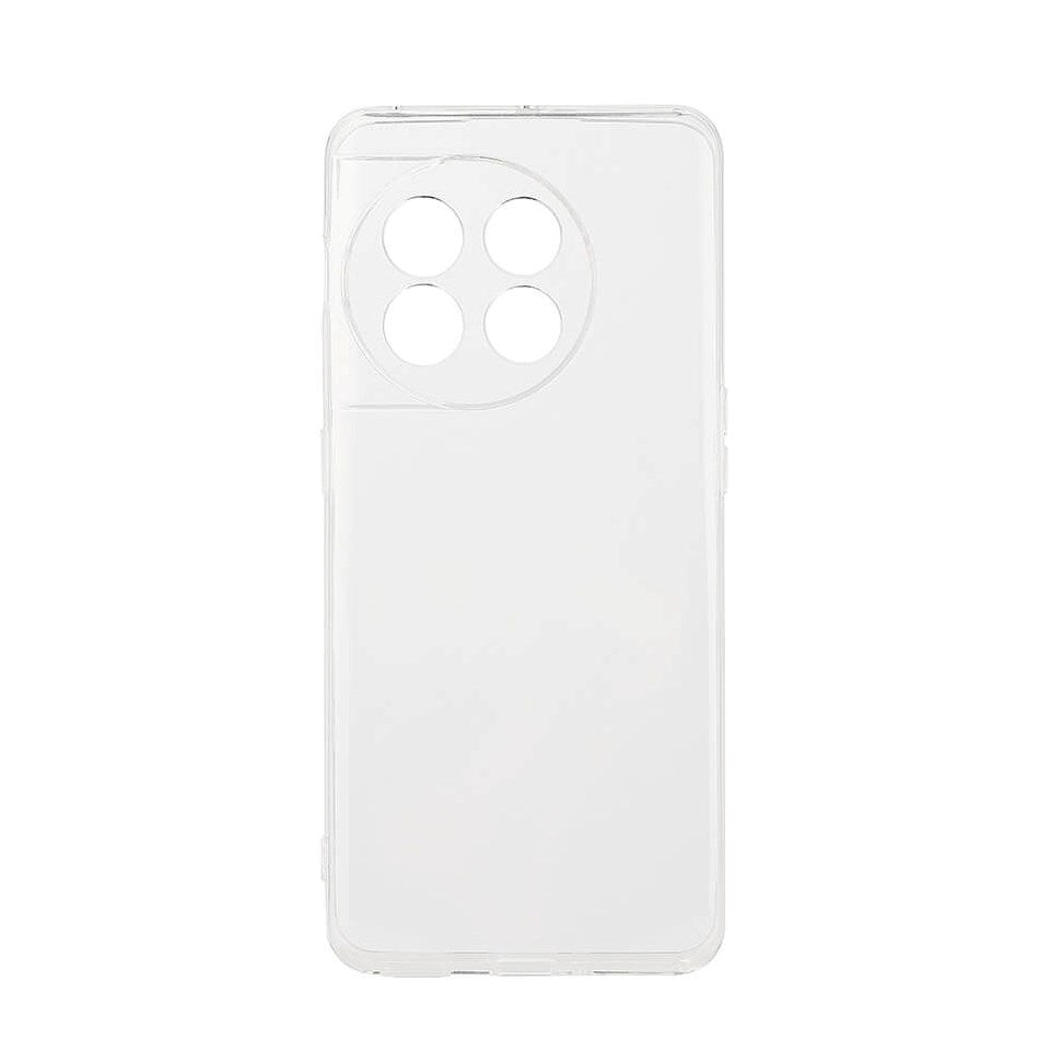 OnePlus 11 GEAR Onsala Clear Soft Bagside Cover - Gennemsigtig