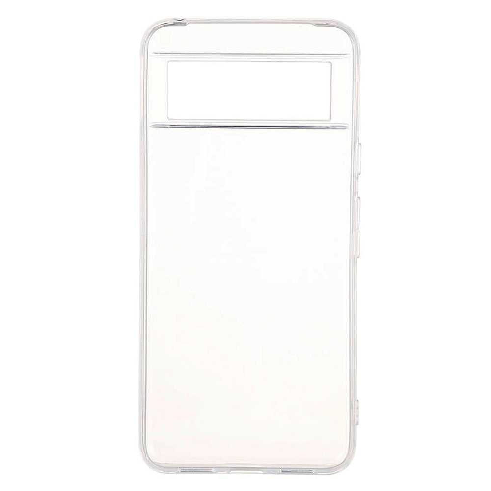 Google Pixel 8 GEAR Onsala Clear Soft Bagside Cover - Gennemsigtig