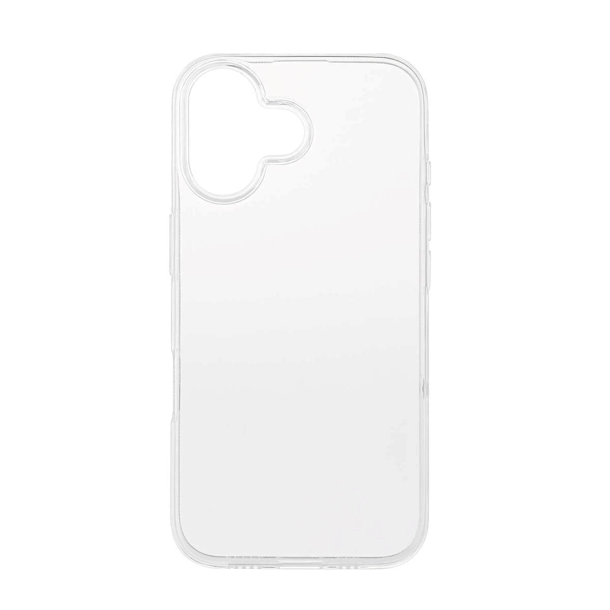 iPhone 16 GEAR Onsala 100% Genanvendt Plastik Bagside Cover - Gennemsigtig