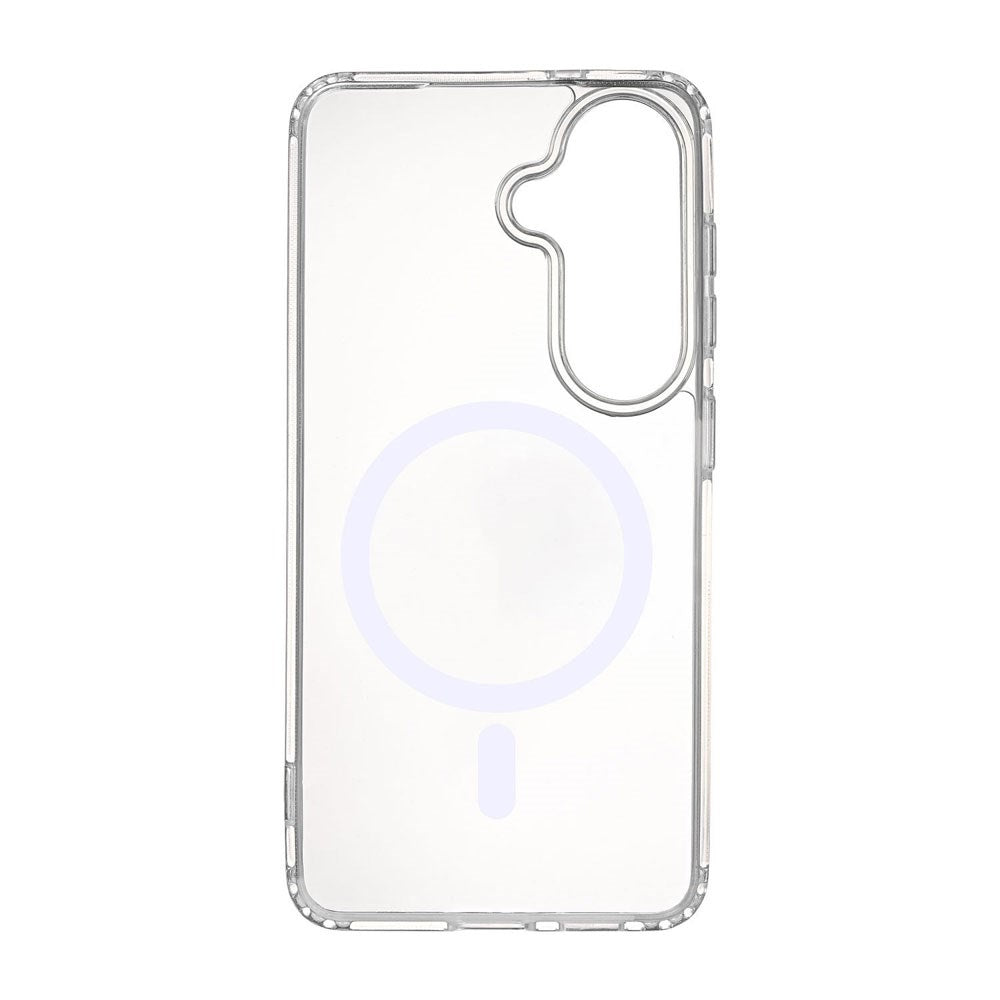 Onsala Samsung Galaxy S26 Hybrid Plast Bagside Cover - MagSafe Kompatibel - Gennemsigtig