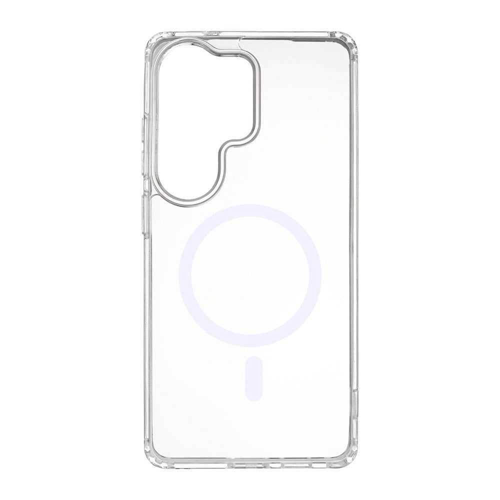 Onsala Samsung Galaxy S26 Ultra Hybrid Plast Bagside Cover - MagSafe Kompatibel - Gennemsigtig