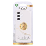Onsala Samsung Galaxy A37 Hybrid Plast Bagside Cover - MagSafe Kompatibel - Gennemsigtig