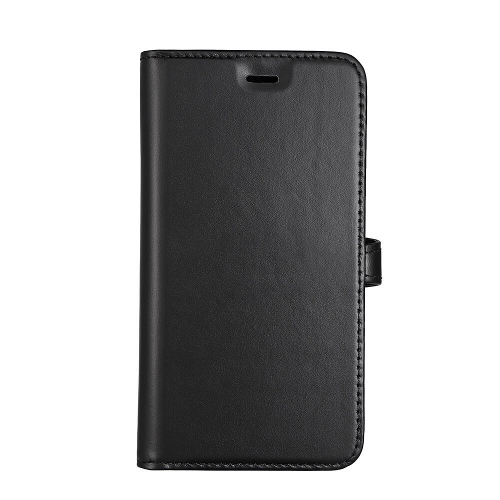 Samsung Galaxy S22 Gear Buffalo Wallet Ægte Læder Magnet Flip Cover m. Pung - Sort