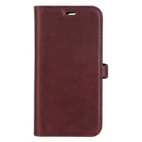 iPhone 14 Pro Gear Buffalo Wallet Ægte Læder Magnet Flip Cover m. Pung - Brun