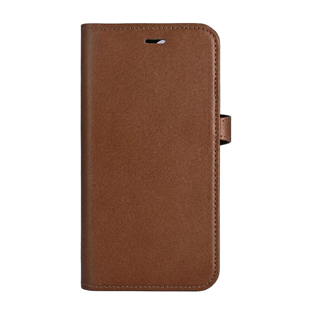 iPhone 16 GEAR Buffalo 2-in-1 Wallet Ægte Læder Magnet Flip Cover m. Pung - MagSafe Kompatibel - Brun