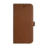 iPhone 16 Pro Buffalo 2-in-1 Wallet Ægte Læder Magnet Flip Cover m. Pung - MagSafe Kompatibel - Brun