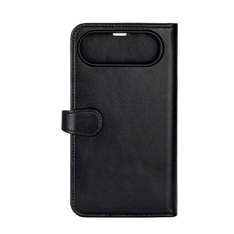 Buffalo iPhone Air Ægte Læder Flip Cover - Sort
