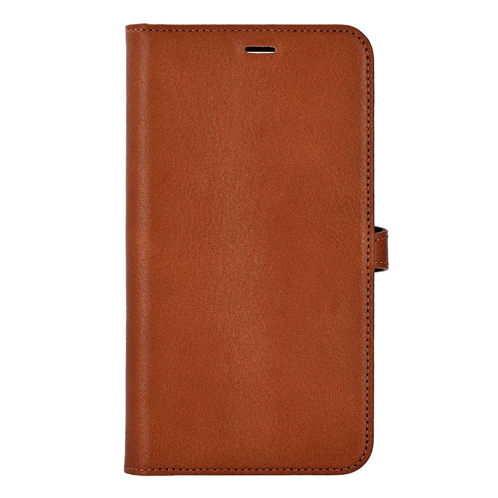 Buffalo iPhone 17 Pro Max Ægte Læder Flip Cover - Brun