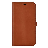 Buffalo iPhone 17 Pro Max Ægte Læder Flip Cover - Brun
