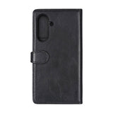 Buffalo Samsung Galaxy A57 2-i-1 Flip Cover - Ægte Læder - Sort