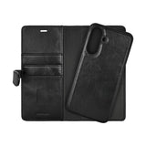 Buffalo Samsung Galaxy A37 2-i-1 Flip Cover - Ægte Læder - Sort