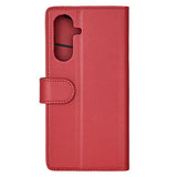 GEAR Samsung Galaxy A37 Kunstlæder Flip Cover m. Kortholder & Ståfunktion - Rød