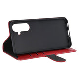 GEAR Samsung Galaxy A37 Kunstlæder Flip Cover m. Kortholder & Ståfunktion - Rød