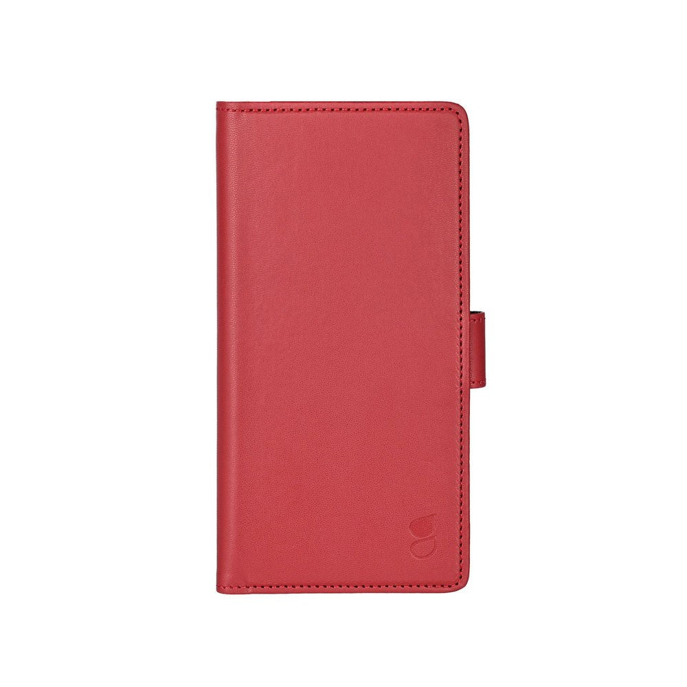 GEAR Samsung Galaxy A57 Kunstlæder Flip Cover m. Kortholder & Ståfunktion - Rød
