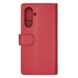 GEAR Samsung Galaxy A57 Kunstlæder Flip Cover m. Kortholder & Ståfunktion - Rød