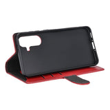 GEAR Samsung Galaxy A57 Kunstlæder Flip Cover m. Kortholder & Ståfunktion - Rød