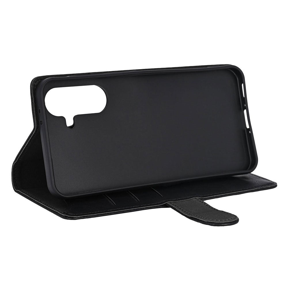 GEAR Samsung Galaxy A37 Kunstlæder Flip Cover m. Kortholder & Ståfunktion - Sort