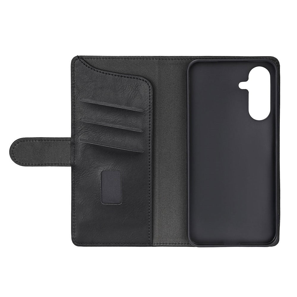 GEAR Samsung Galaxy A57 Kunstlæder Flip Cover m. Kortholder & Ståfunktion - Sort