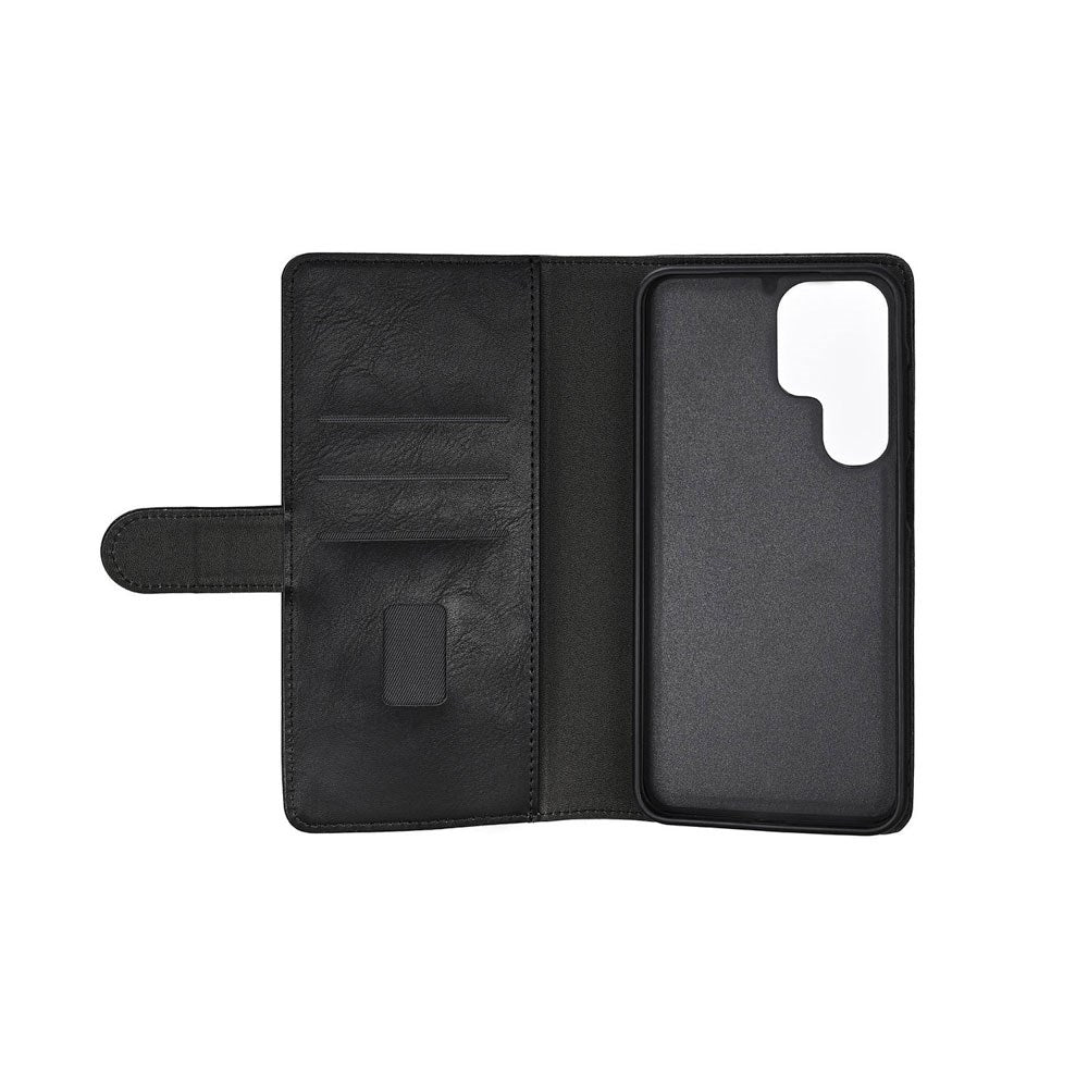 GEAR Samsung Galaxy S26 Ultra 2-i-1 Flip Cover - Kunstlæder - MagSafe Kompatibel - Sort