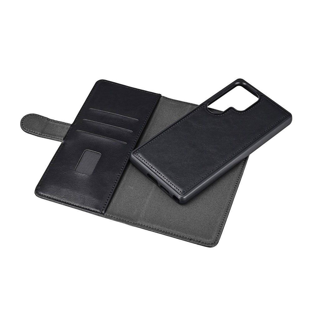 GEAR Samsung Galaxy S26 Ultra 2-i-1 Flip Cover - Kunstlæder - MagSafe Kompatibel - Sort
