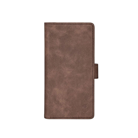GEAR Samsung Galaxy S26+ (Plus) Kunstlæder Flip Cover m. Kortholder & Ståfunktion - MagSafe Kompatibel - Brun
