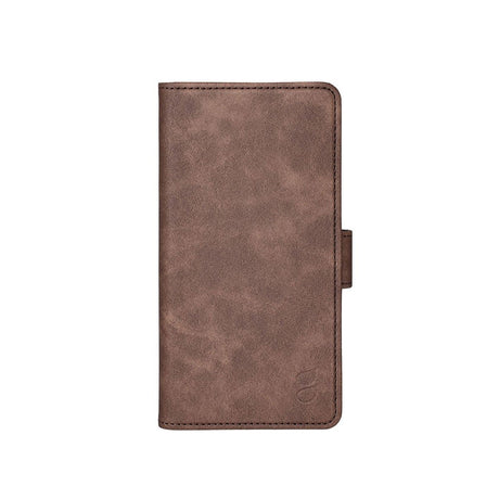 GEAR Samsung Galaxy S26 Kunstlæder Flip Cover m. Kortholder & Ståfunktion - MagSafe Kompatibel - Brun
