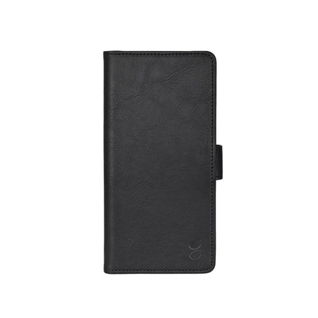 GEAR Samsung Galaxy S26 Ultra Kunstlæder Flip Cover m. Kortholder & Ståfunktion - MagSafe Kompatibel - Sort