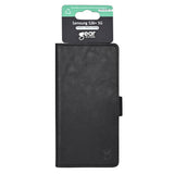 GEAR Samsung Galaxy S26+ (Plus) Kunstlæder Flip Cover m. Kortholder & Ståfunktion - MagSafe Kompatibel - Sort