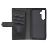GEAR Samsung Galaxy S26+ (Plus) Kunstlæder Flip Cover m. Kortholder & Ståfunktion - MagSafe Kompatibel - Sort