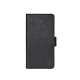 GEAR Samsung Galaxy S26 Kunstlæder Flip Cover m. Kortholder & Ståfunktion - MagSafe Kompatibel - Sort
