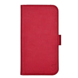 GEAR iPhone 17 Pro Max Kunstlæder Cover - MagSafe Kompatibel - Rød