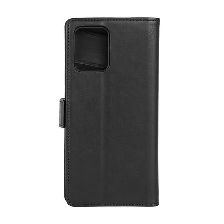 Motorola Moto G55 (5G) GEAR Vegansk Læder Flip Cover m. Pung - Sort