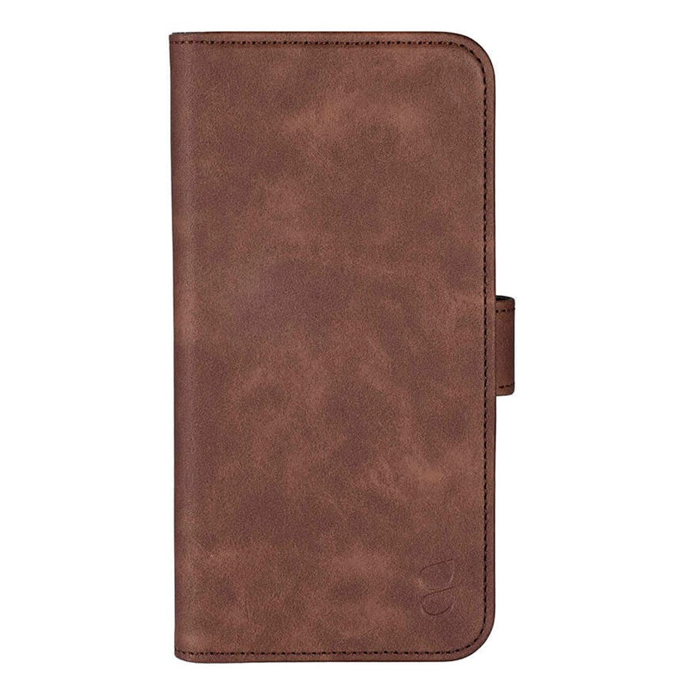 iPhone 16 Pro Max GEAR Wallet - Læder Flip Cover m. Pung til 3 Kort - MagSafe Kompatibel - Brun