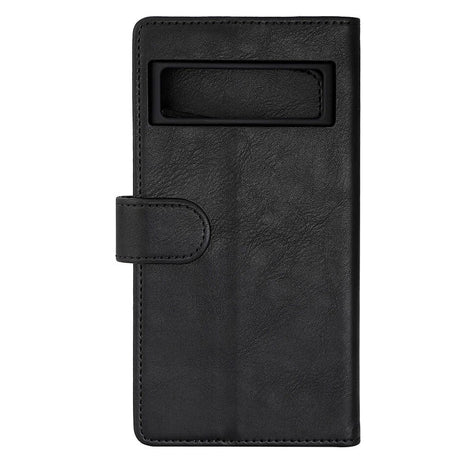 GEAR Google Pixel 7A Læder Flip Cover m. Pung - Sort